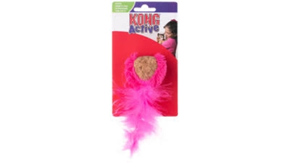 Picture of KONG Cat Active Cork Ball – Natural Feather & Catnip Toy